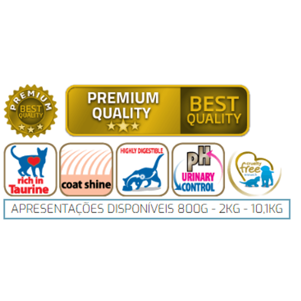 Ração Farmina Matisse Sabor Salmão para Gatos Adultos Castrados